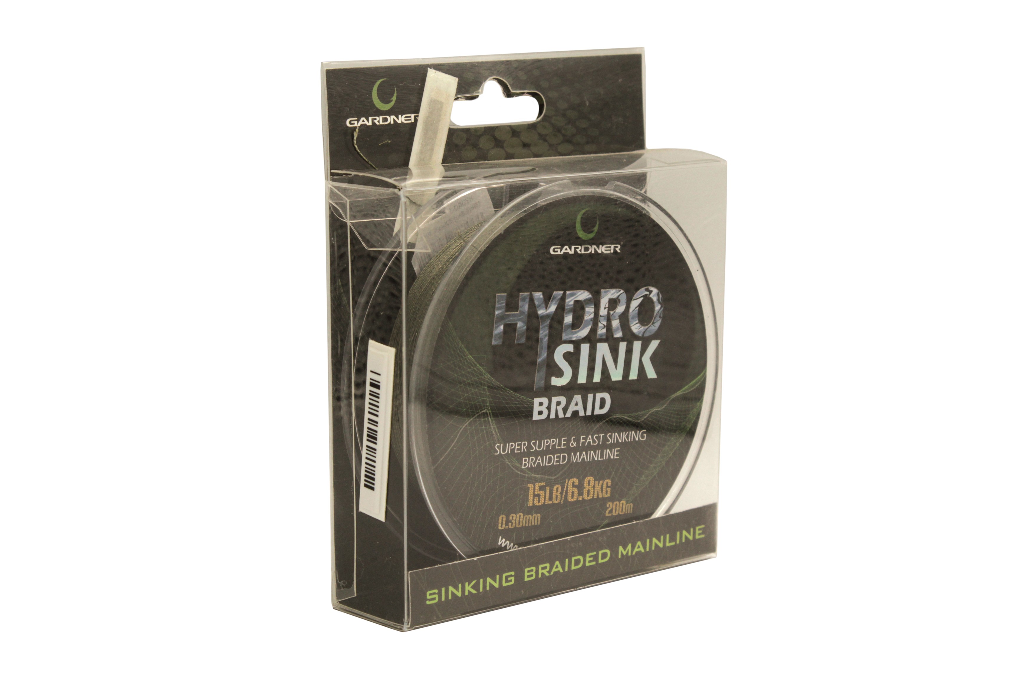 Шнур Gardner hydro-sink braid 200м 0,30мм 15lb - фото 1