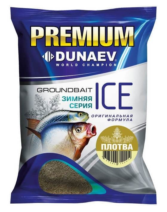 Прикормка Dunaev ICE-Premium 0.9кг плотва