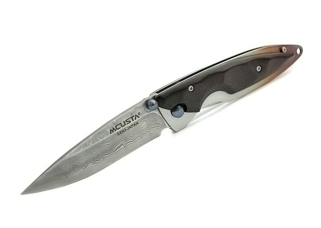Нож Mcusta Damascus Blade African Ebony скл. сталь VG10 дама - фото 1