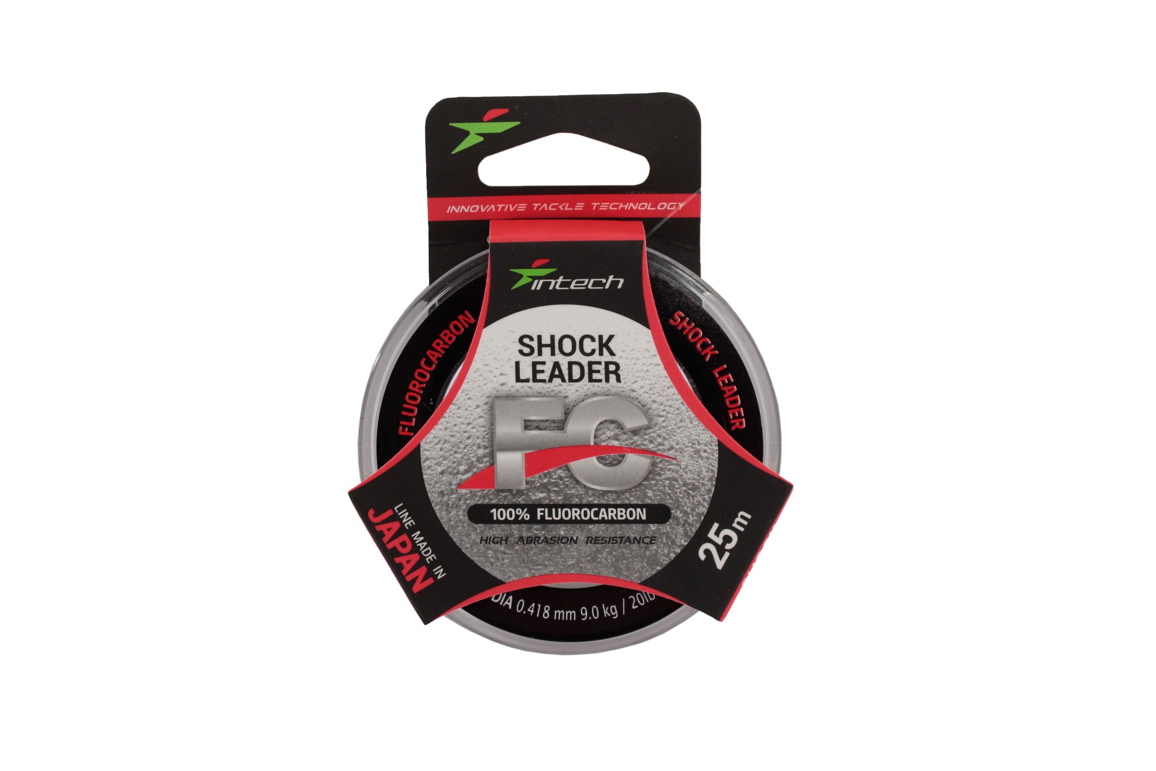 Леска Intech FC Shock Leader 25м 0.418мм 9кг 20lb - фото 1