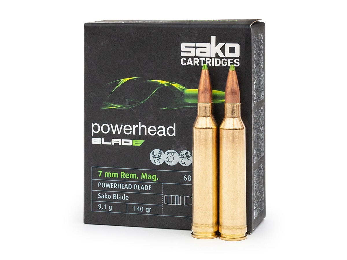 МП Патрон Sako Powerhead Blade кал. 7mm Rem.Mag. (140 grain / 9.1 г) уп. 10 шт - фото 1