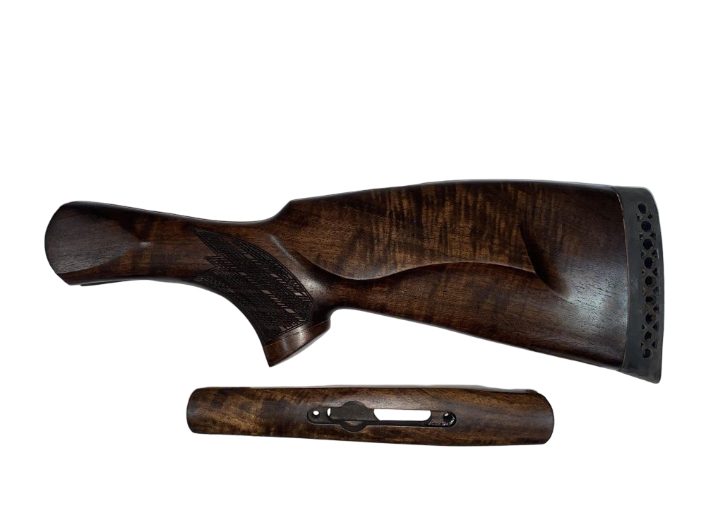 Приклад+цевье Левша ИЖ-18 Монте-Карло 12к люкс орех - фото 1