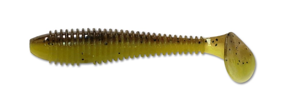 Приманка Keitech виброхвост Swing impact fat 4,3" Pal 10 Bumble bee - фото 1