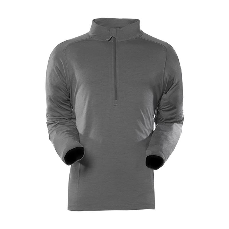 Термобелье Sitka Merino core zip-y верх charcoal - фото 1