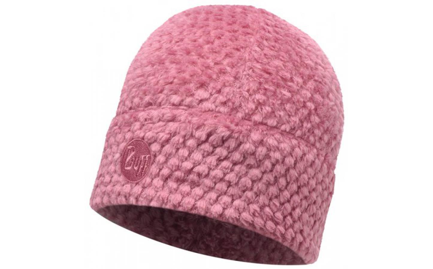 Шапка Buff Polar thermal hat solid heather rose - фото 1