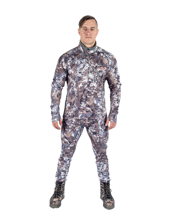 Термобелье комплект King Hunter Base Layer camo snow - фото 1