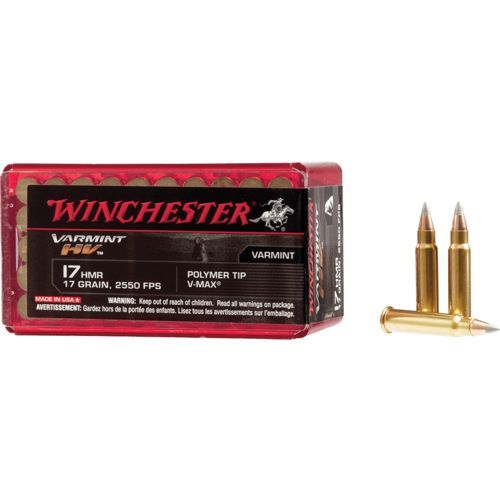 Патрон 17HMR Winchester V-Max Varmint HV 1,10г (50шт) - фото 1