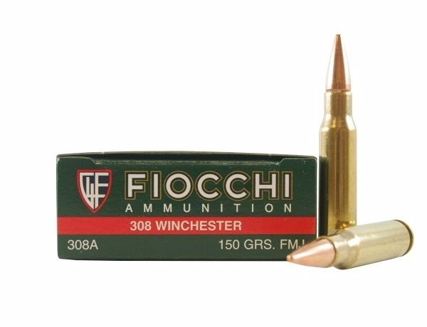 Патрон 308Win Fiocchi 9,7 FMJ BT - фото 1