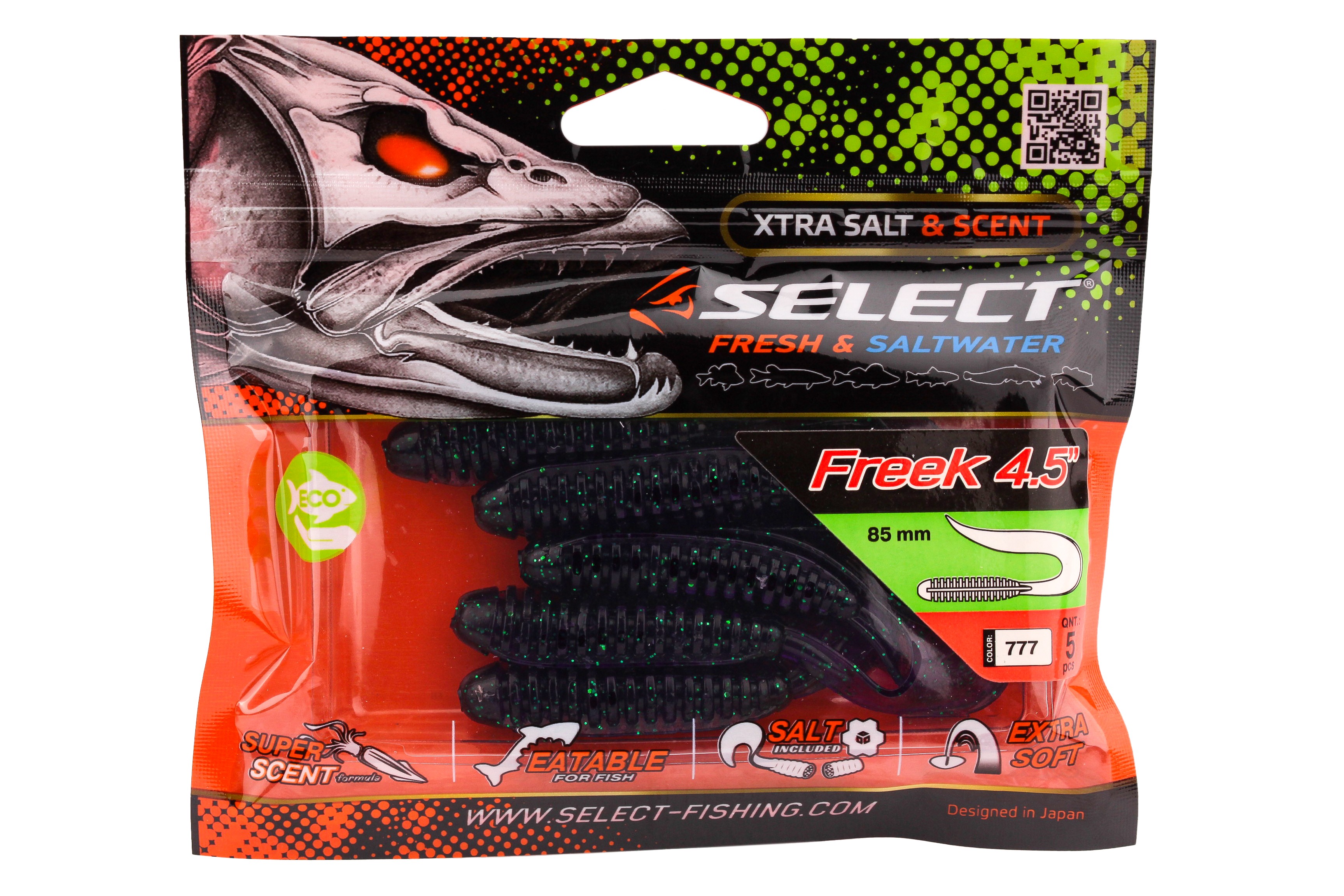 Приманка Select Freek 4.5" 777 уп 5шт - фото 1