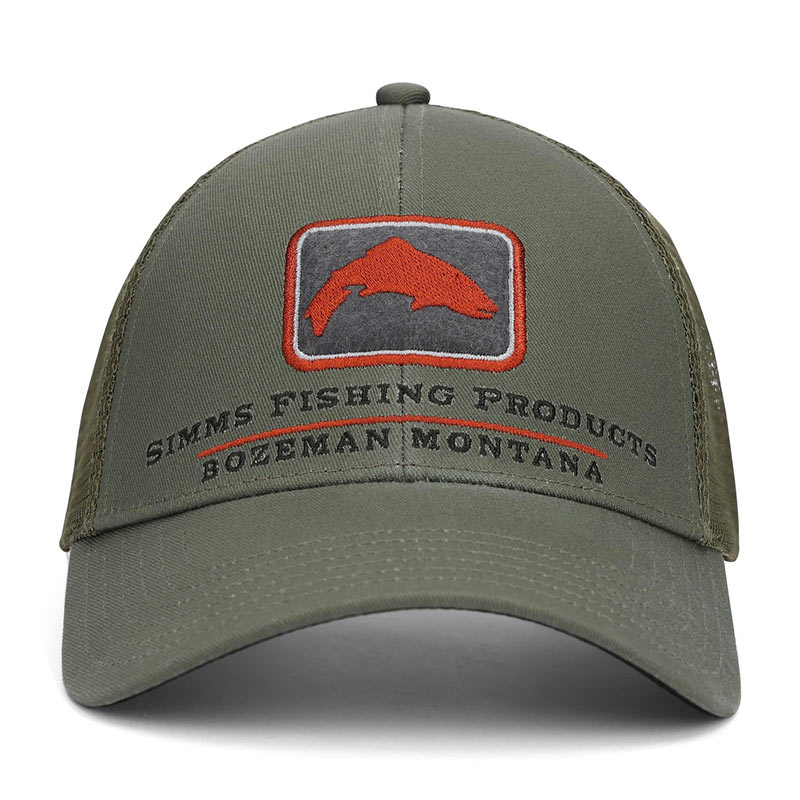 Кепка Simms Trout Icon Trucker Smokey Olive - фото 1
