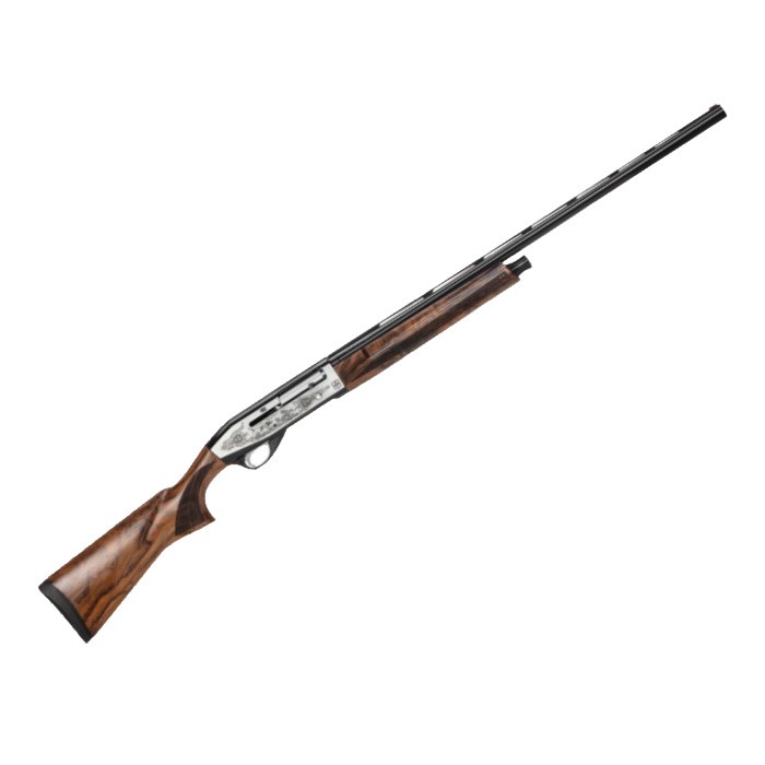 Ружье Ata Arms Neo 12 Nickel Deluxe орех гравировка 12x76 760мм - фото 1