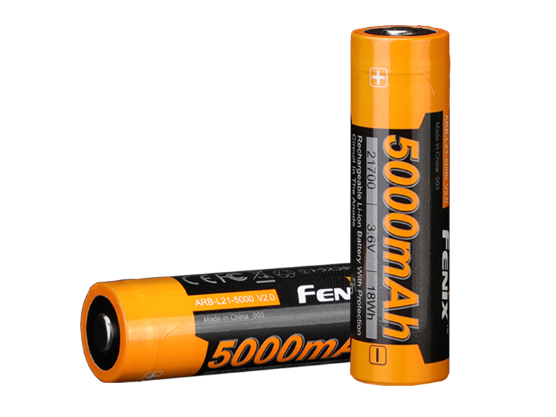 Аккумулятор Fenix 21700 ARB-L21-5000 v2.0 5000mAh  - фото 1