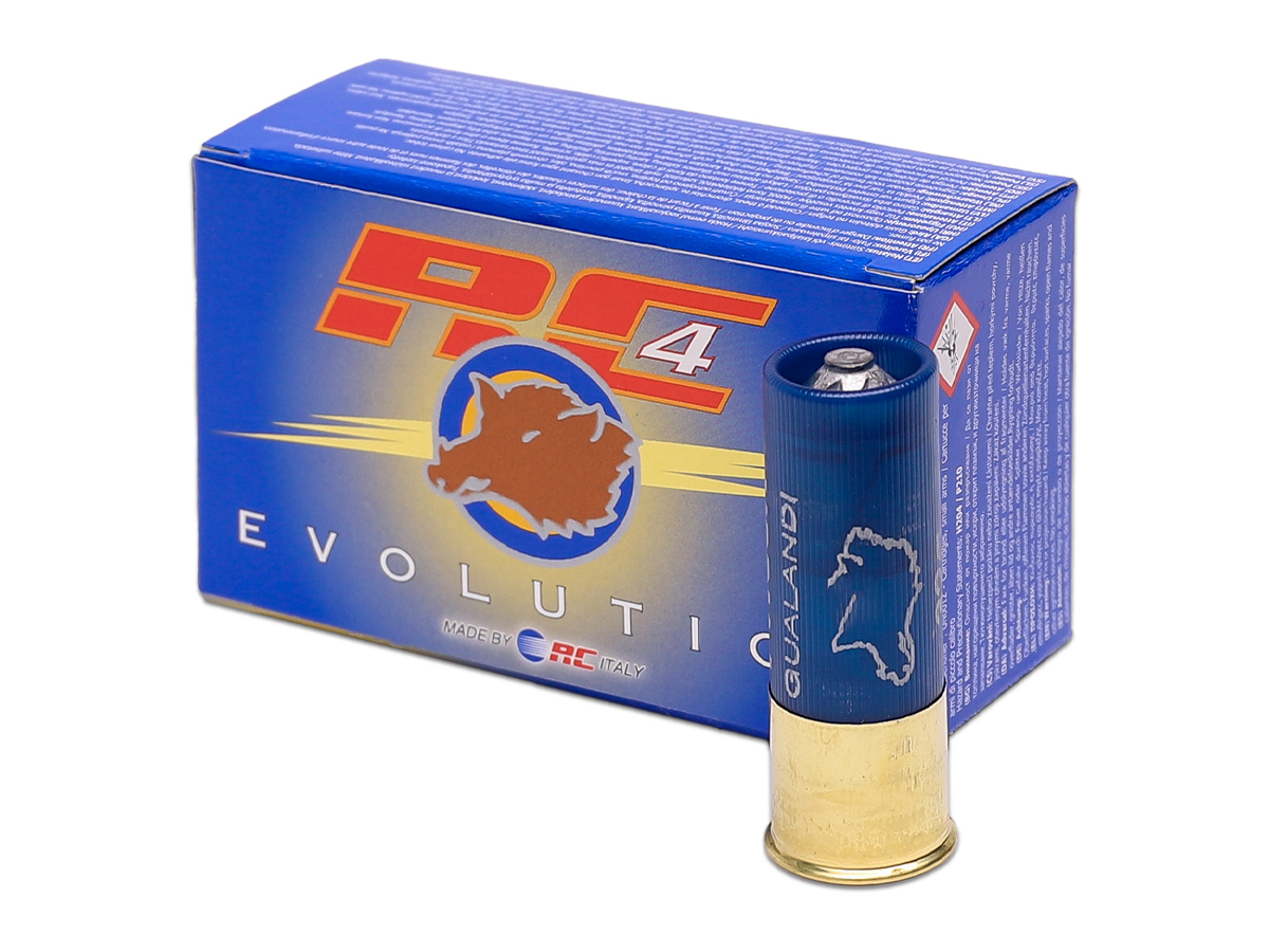Патрон 12x70 RC 4 Palla Gualandi Калиберная 32гр пулевой 1/10 - фото 1