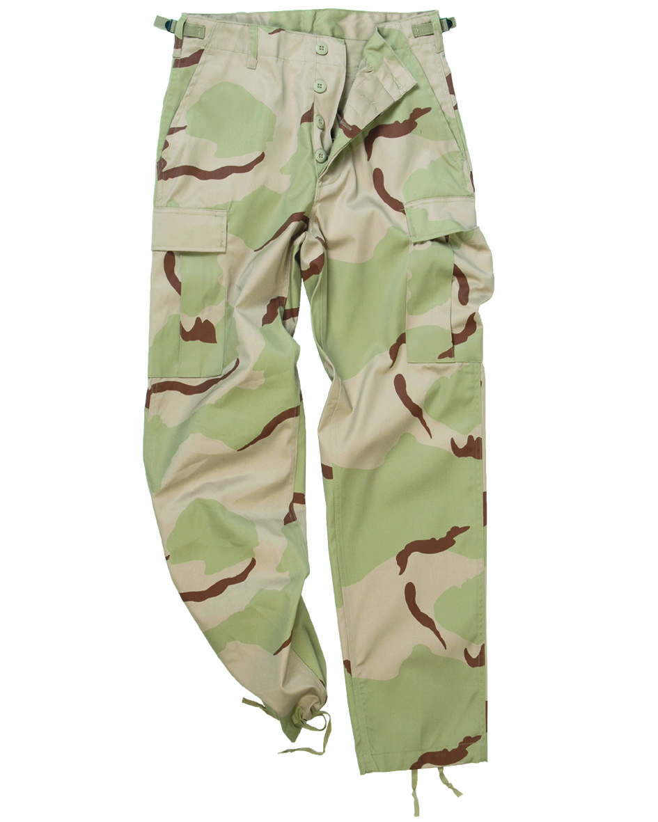 Брюки Mil-tec US Ranger hose Typ BDU 3-col desert - фото 1