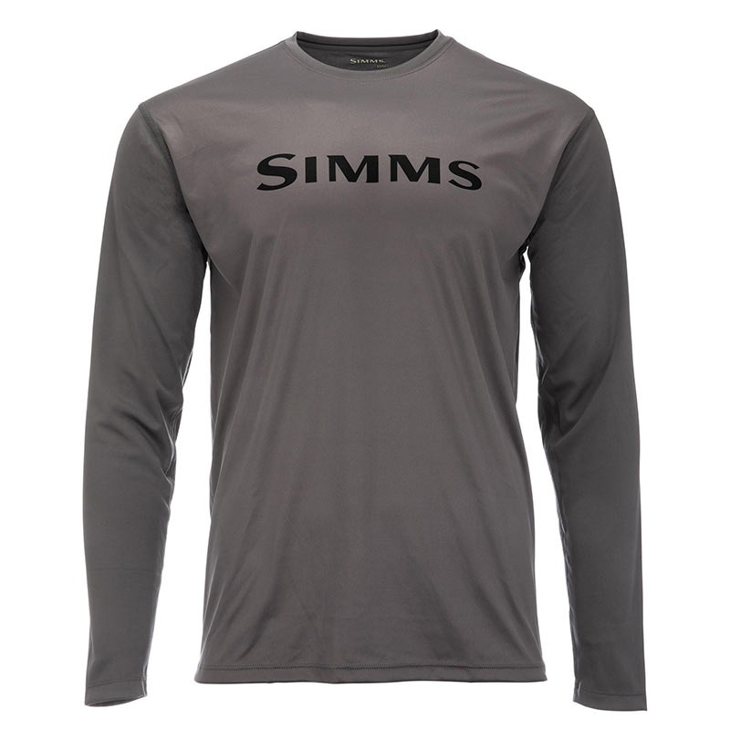Термофутболка Simms Tech Tee Steel  - фото 1