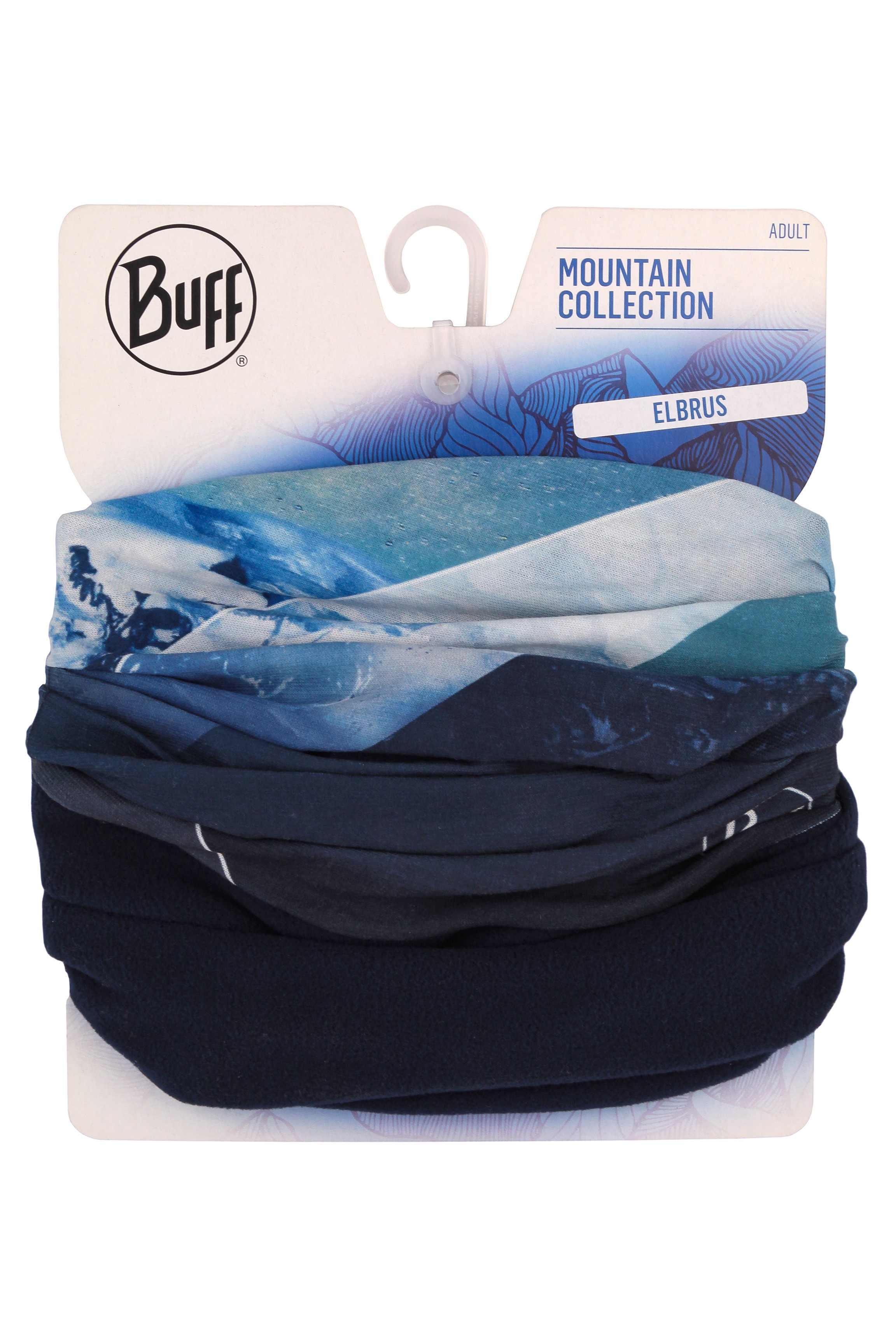 Бандана Buff Mountain collection polar elbrus navy  - фото 1