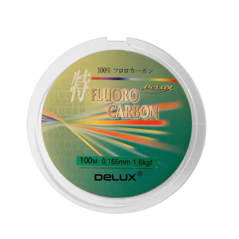Леска Delux fluoro carbon 50м 0,234мм - фото 1
