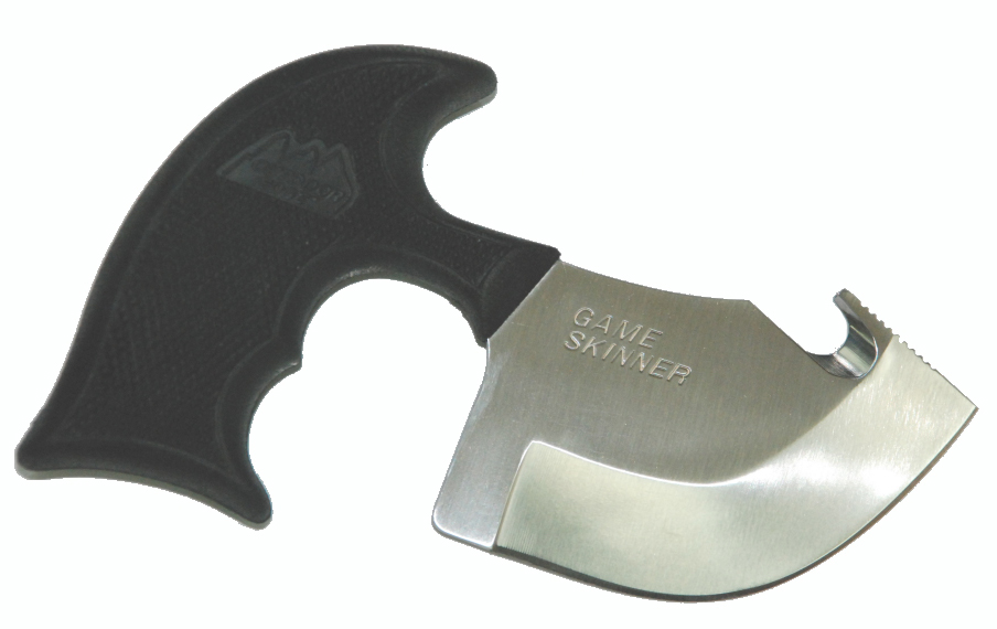Нож Outdoor Edge Game Skinner Serrated клинок 7.6 см с крюко - фото 1