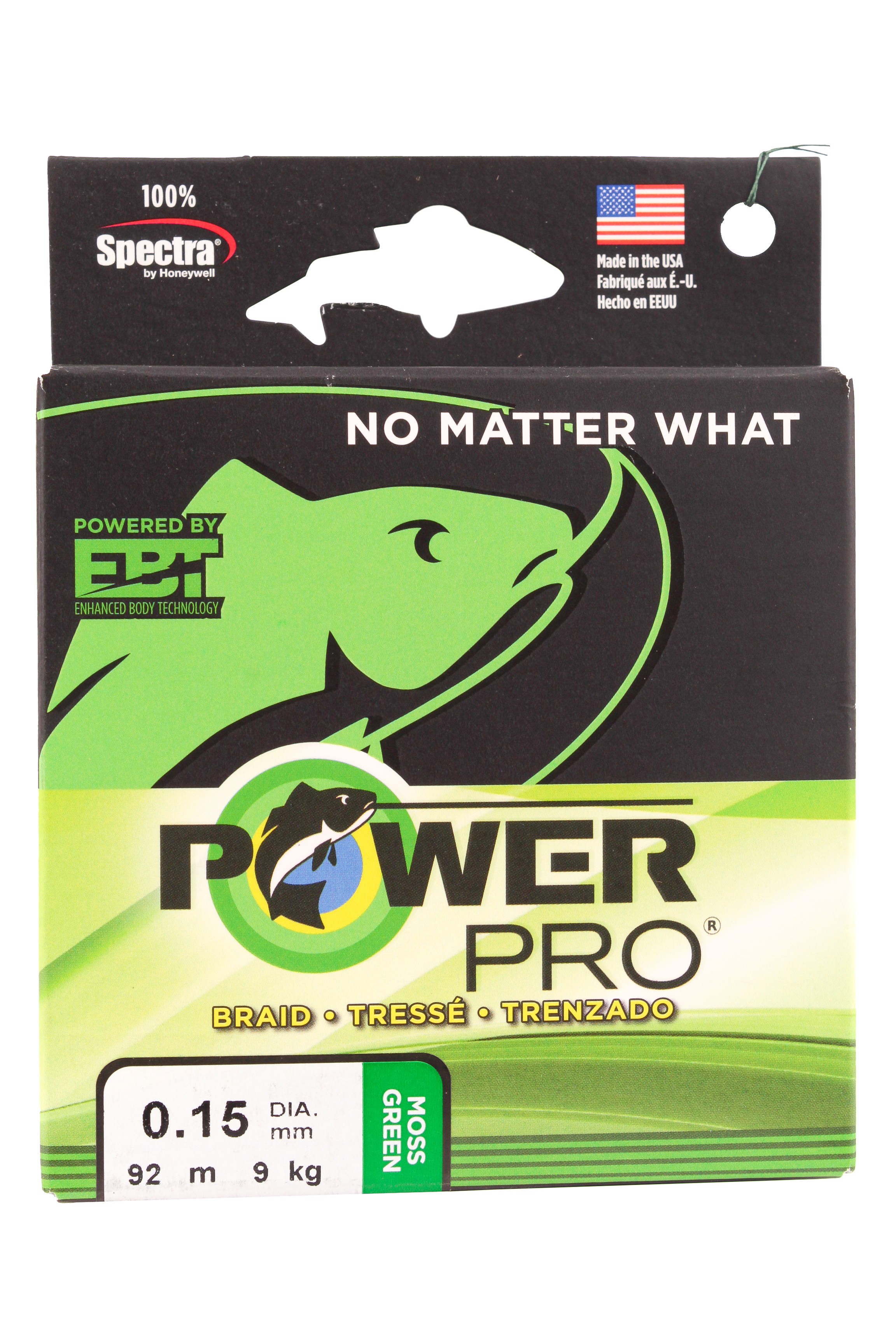 Шнур Power Pro 92м 0,15мм moss green