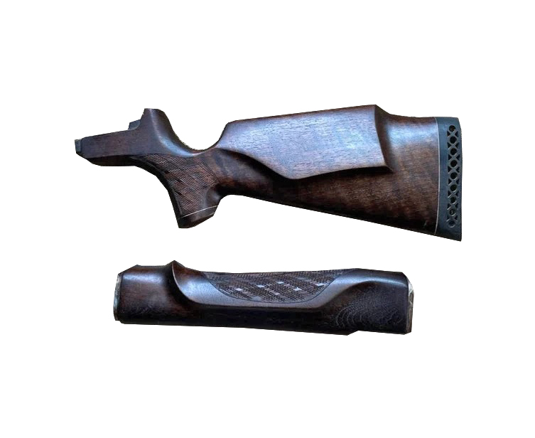 Приклад+цевье Левша Тигр Монте-Карло ортопед люкс орех (под заказ) - фото 1