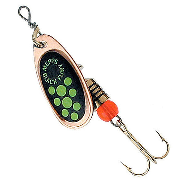 Блесна Mepps Black Fury CHART CU №1 3,5 г    - фото 1