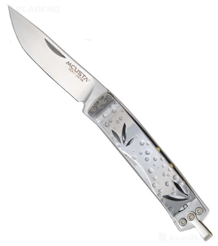 Нож-зажим Mcusta Dupont Corian  для купюр складн. клинок 5.7 см AUS-8  - фото 1