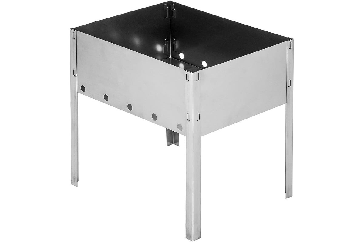 МП Мангал сборный Helios Light 350x240x350мм, сталь 0,4мм (HS-МC.02-Э) Helios (0 - фото 1