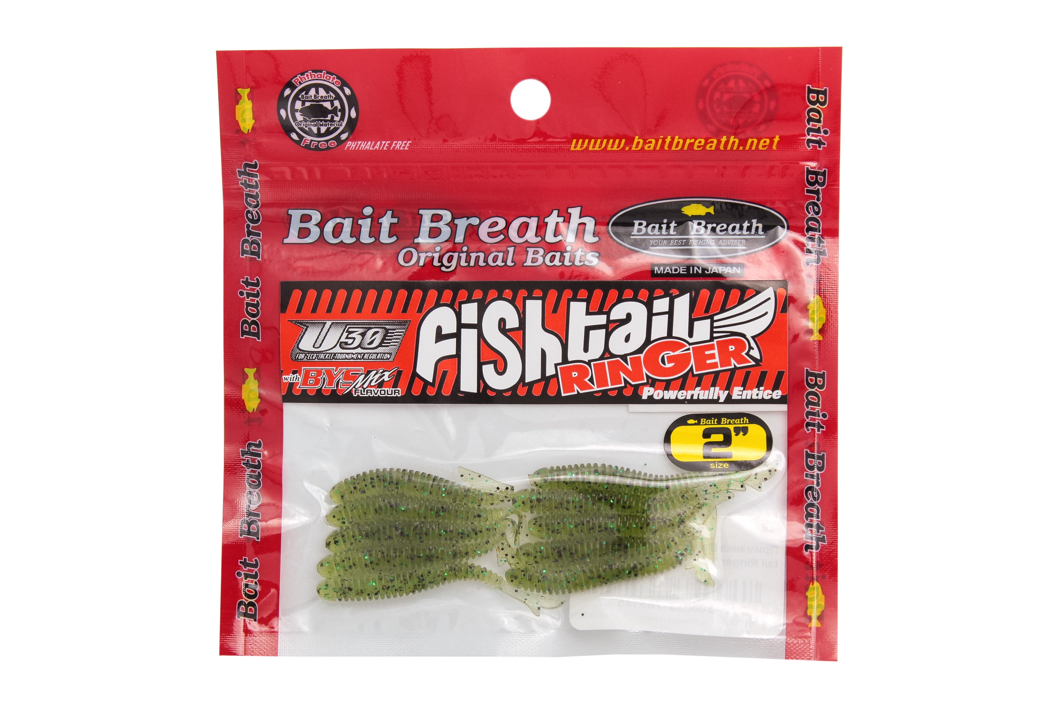 Приманка Bait Breath U30 Fish tail Ringer 2 144 уп.10шт - фото 1