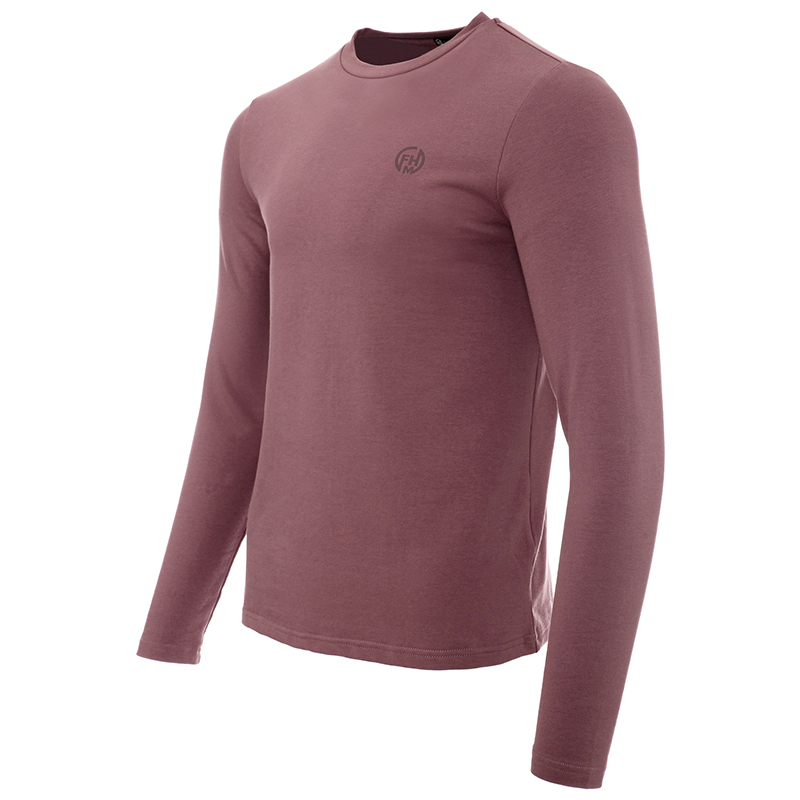 Лонгслив FHM Wave Terry V2 фиолетовый - фото 1