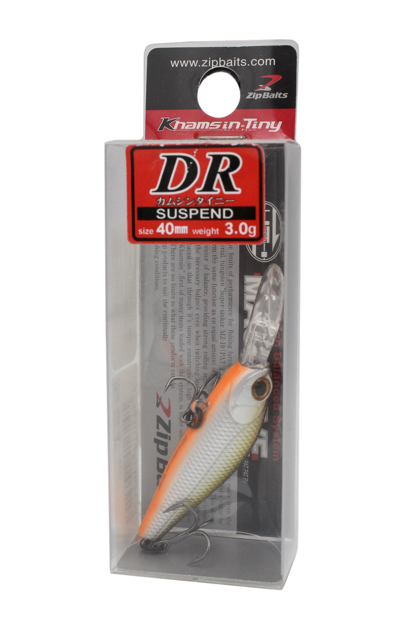 Воблер Zipbaits Khamsin tiny 40SP DR 223R - фото 1