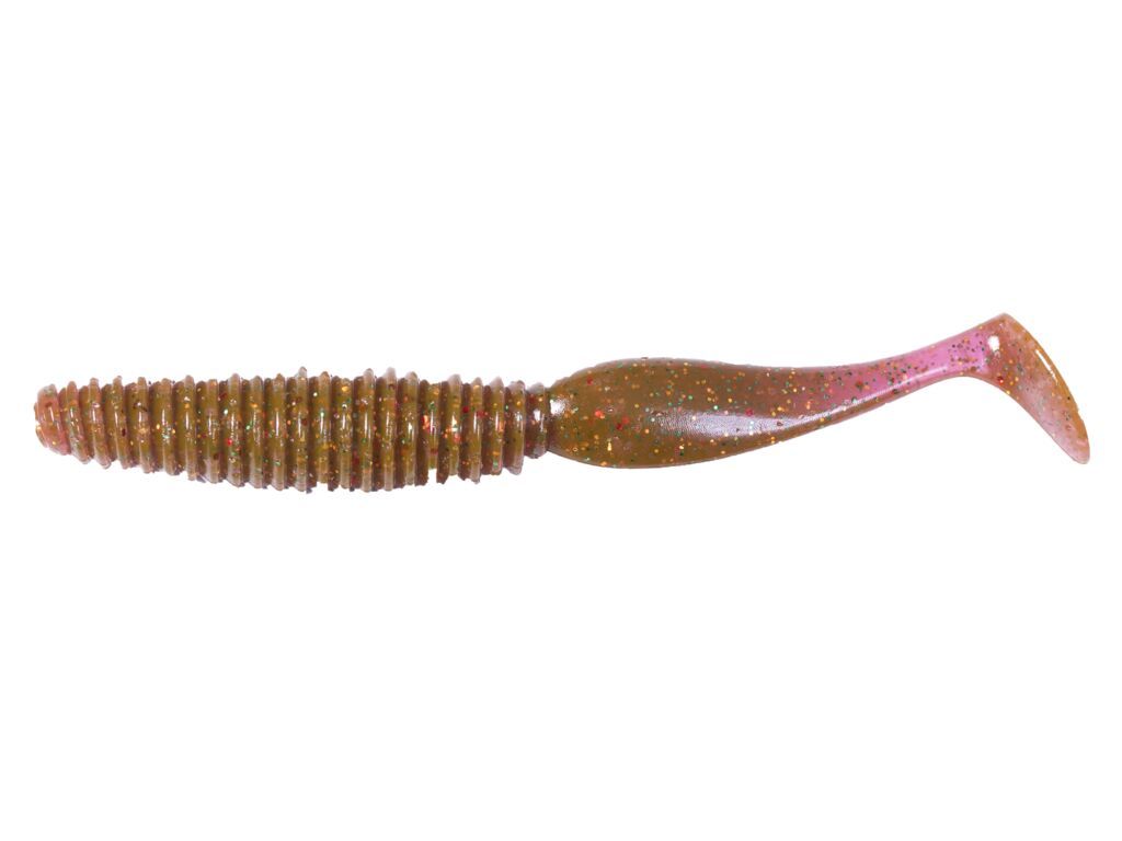 Приманка Lucky John виброхвост Pro Series mega worm 4,0in 10,16 S14 5шт - фото 1