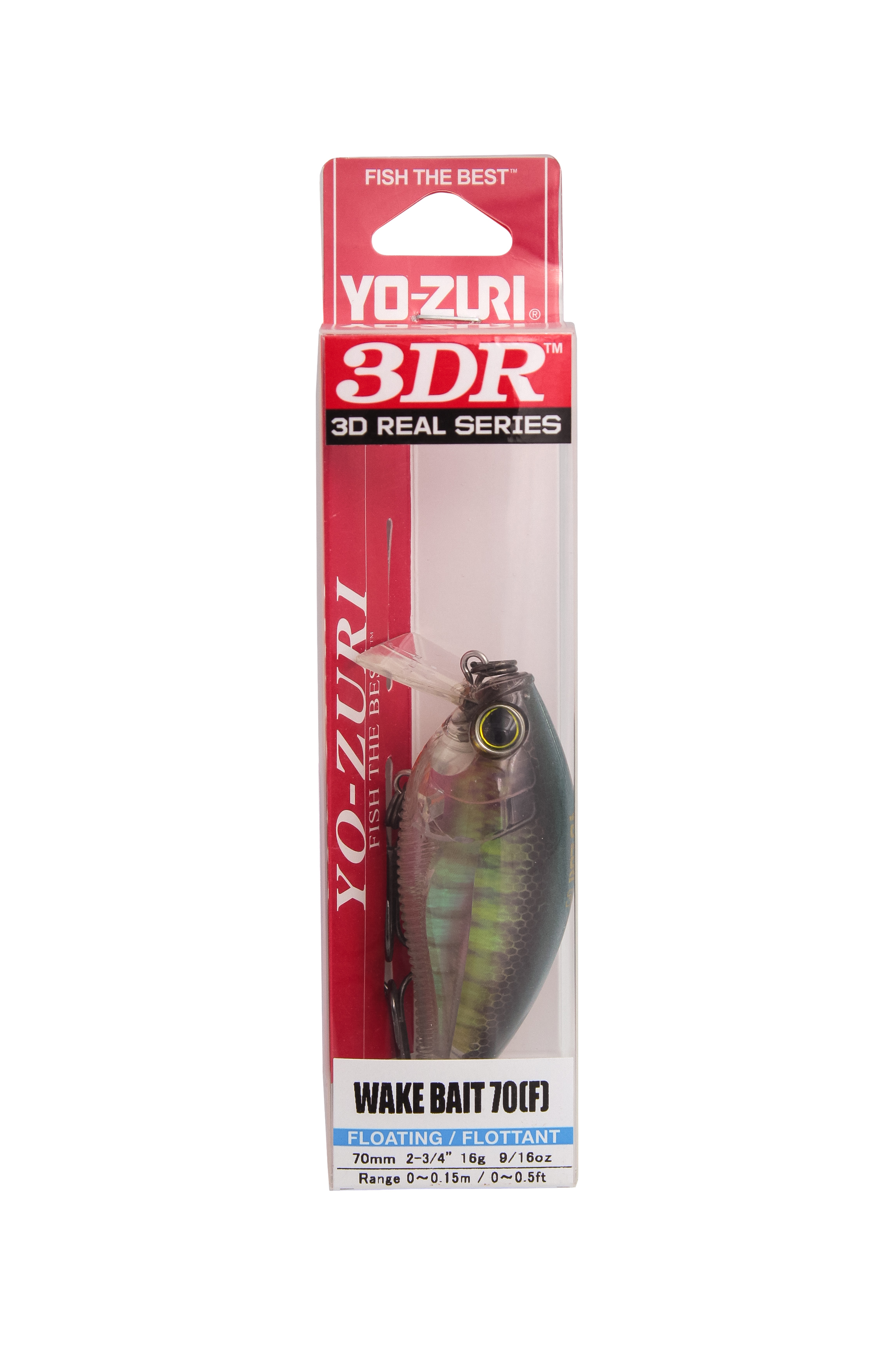 Воблер Yo-Zuri 3DR wake bait 70F R1314 RBG
