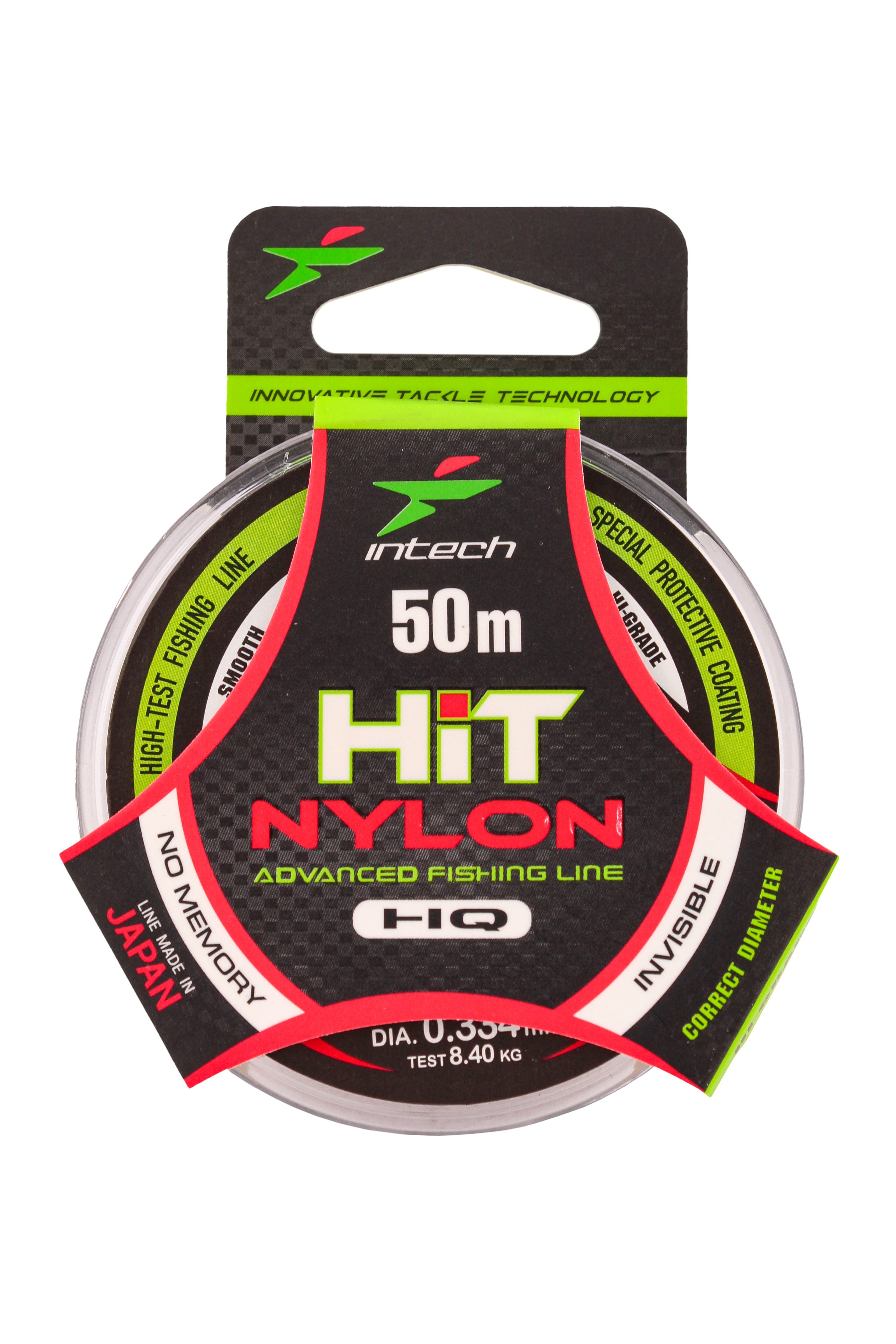 Леска Intech HIT Nylon 50м 0,334 8,4кг - фото 1