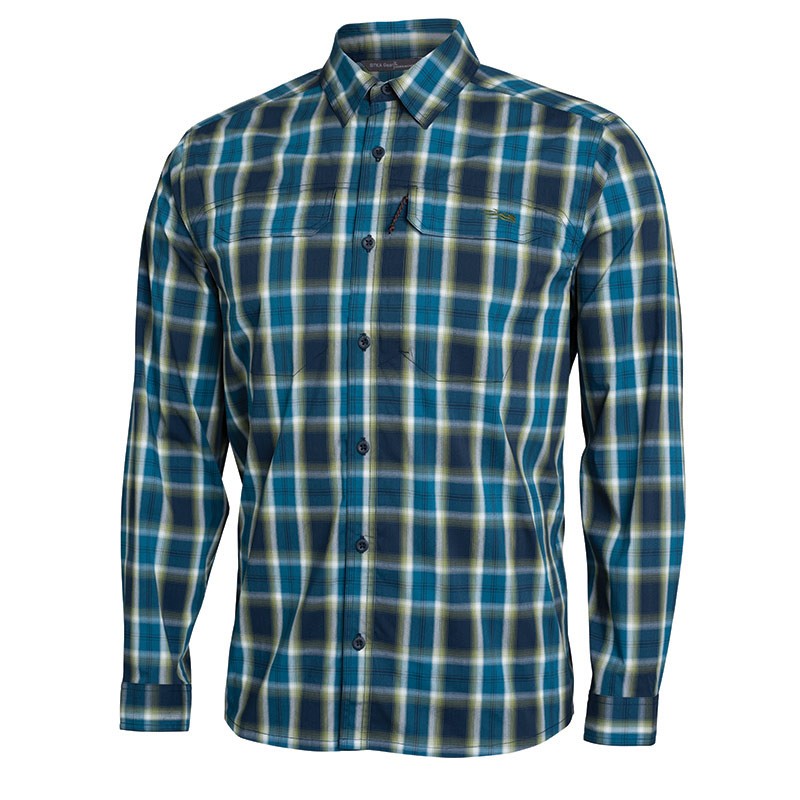 Рубашка Sitka Globetrotter LS pond plaid - фото 1