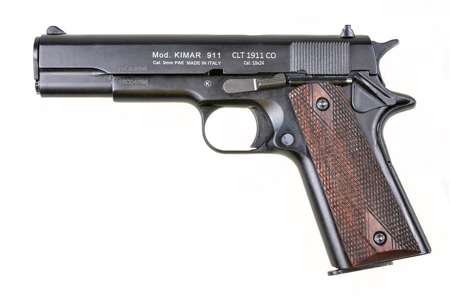 Пистолет Курс-С Colt 1911 СО 10х24 черный охолощенный