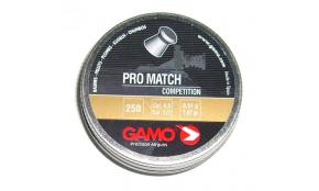 Пульки Gamo Pro Match 4,5мм 0.49г 250шт - фото 1