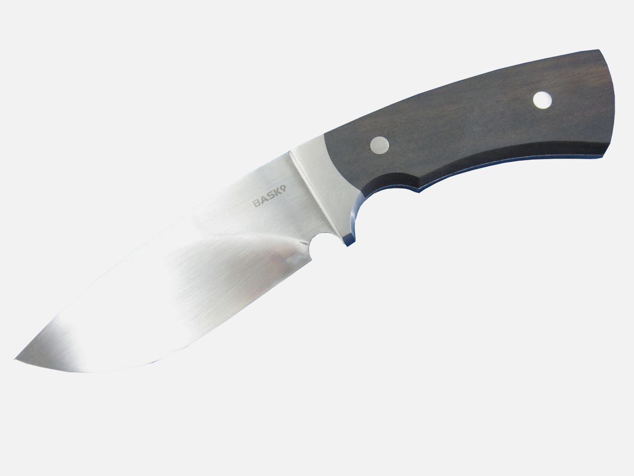 Нож Basko Баско-4 Рядовой сталь N695 рукоять кавказ. орех  - фото 1