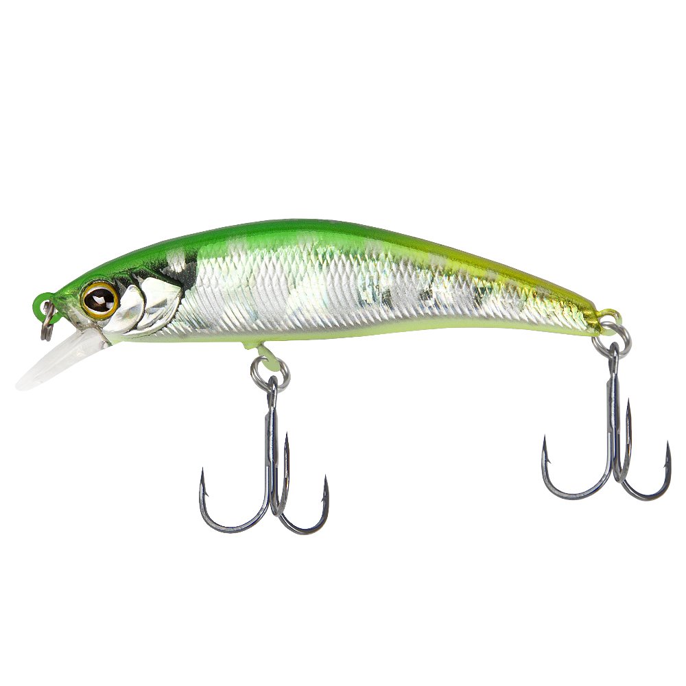 Воблер Jackall Tricoroll Ryushin 53HW flash green back - фото 1