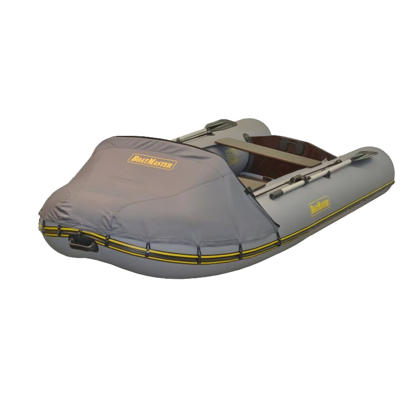 Лодка Boat Master 310T люкс тент надувная серый - фото 1