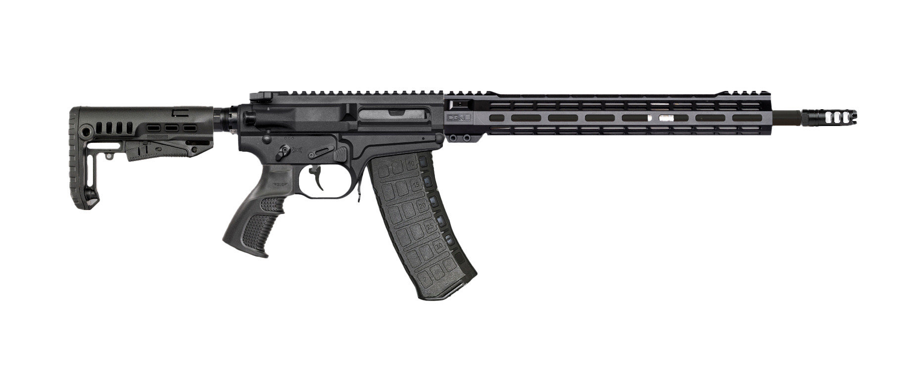 Карабин Adar 5,45&times;39 NL545 DI Heavy 415мм Middle 1/2x28 Tactic V2 - фото 1