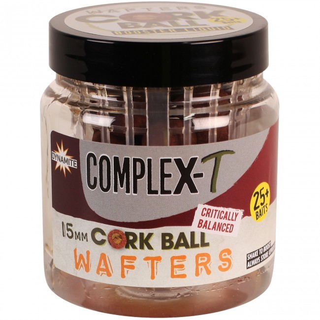 Бойлы Dynamite Baits CompleX-T corkball wafter 15мм - фото 1