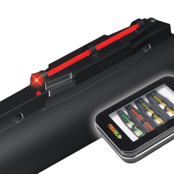 МП Мушка Truglo TG90X набор из 4х разноцветных магнитных мушек 1,5мм - фото 1