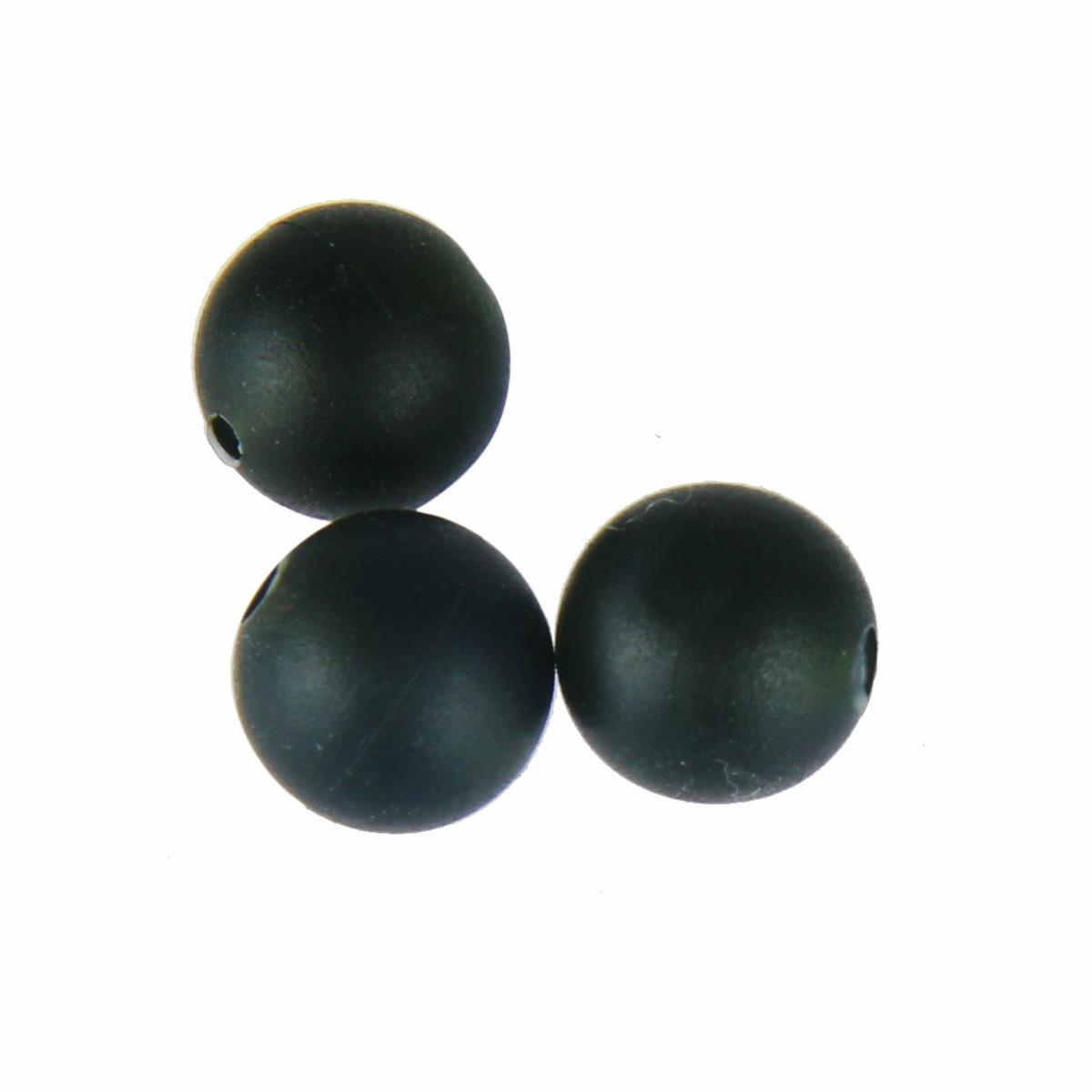 МП Бусина силиконовая 8mm (10шт) зеленая (PR-JY-PJ-13GL-8-G) COONOR - фото 1