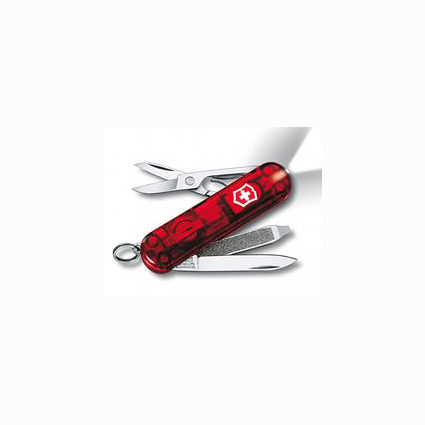 Нож-брелок Victorinox Swisslite Ruby красный - фото 1