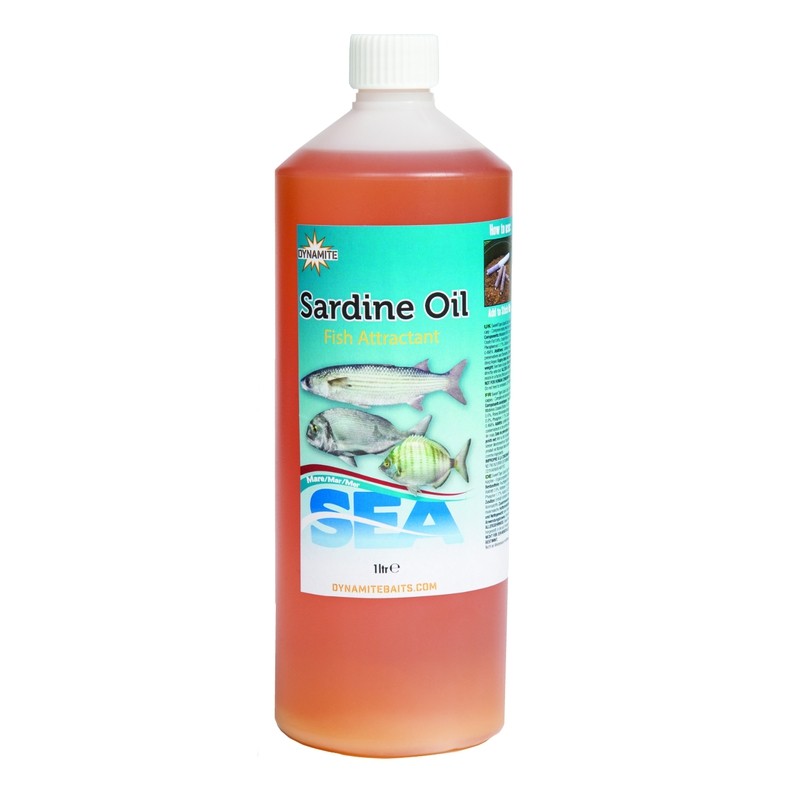 Ликвид Dynamite Baits Sardine oil 1л - фото 1