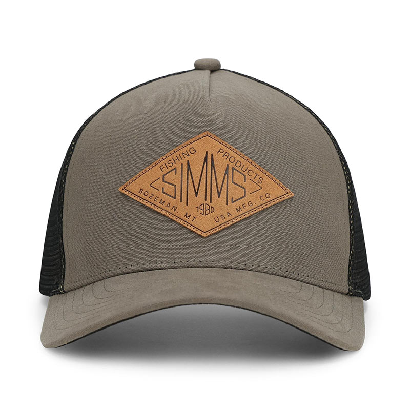 Кепка Simms Double Haul Trucker Smokey Olive - фото 1