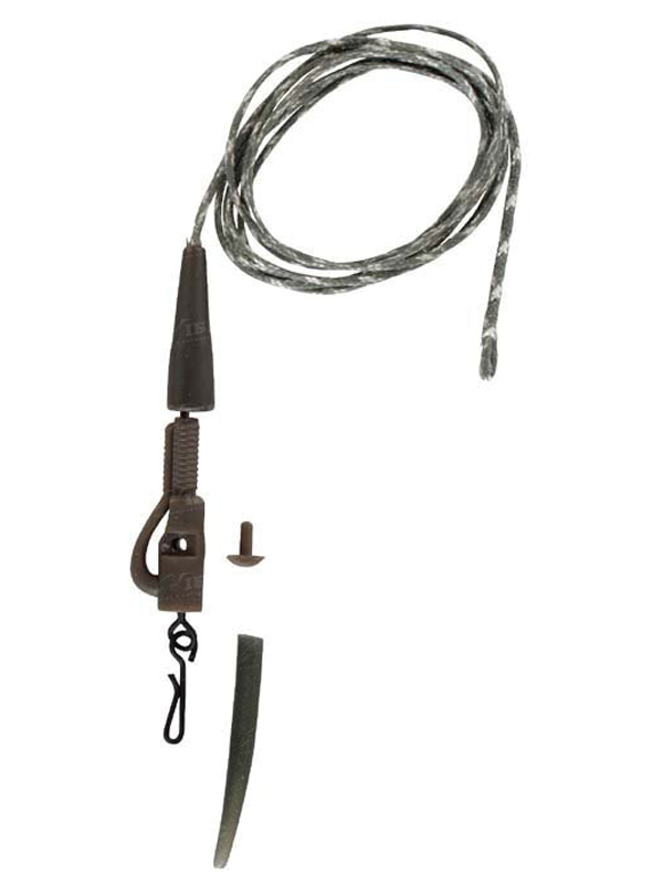 Оснастка Prologic Safety Leadclip Soft Core Leader 80см 35lb - фото 1