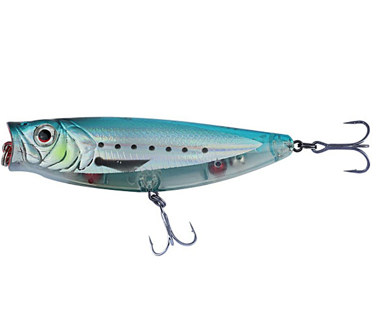 Воблер Savage Gear 3D Minnow Pop Walker55 5,5см 5гр F Blue Sardine - фото 1