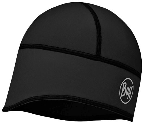 Шапка Buff Windproof tech fleece hat buff solid black