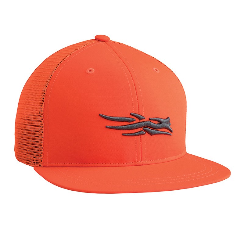 Бейсболка Sitka Trucker blaze orange one size - фото 1